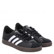  Adidas, Vl Court Base, Kunstleder-Sneaker in schwarz für Herren