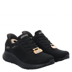  Skechers, Slip-ins:squad Chaos, Textil-Slip-On in schwarz für Damen