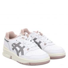  Asics, Ex89, Glattleder-Sneaker in weiß für Damen