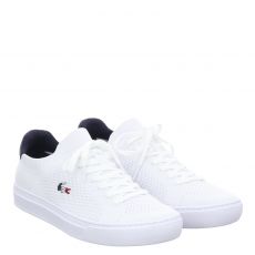  Lacoste, La Piquee 2.0 125 1 Cma, Textil-Slipper in weiß für Herren