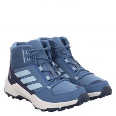  Adidas, Terrex Ax4r Mid K, High-Tech-Wanderschuh in blau für Kinder