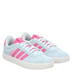  Adidas, Vl Court 3.0, Veloursleder-Sneaker in blau für Damen