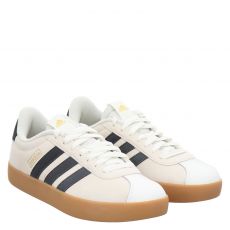  Adidas, Vl Court 3.0, Veloursleder-Sneaker in beige für Damen