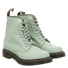  Dr.Martens, 1460 Pascal, Glattleder-Schnürstiefel in grün für Damen