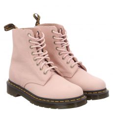  Dr.Martens, 1460 Pascal, Veloursleder-Schnürstiefel in rosa für Damen