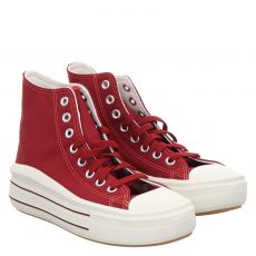  Converse, Ctas Move, Leinen-Sneaker in weinrot für Damen