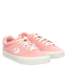  Converse, Sport Casual, Leinen-Sneaker in orange für Damen