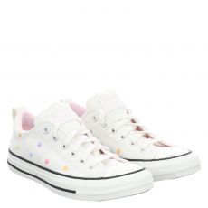  Converse, Chuck Taylor All Star Madison, Textil-Halbschuh in weiß für Kinder