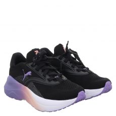  Puma, Softride Mayve Blurry Dreams J, Sportschuh in schwarz für Kinder