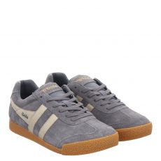  Gola, Harrier Mirror, Veloursleder-Sneaker in grau für Damen