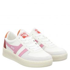 Gola, Grandslam Trident, Kunstleder-Sneaker in offwhite für Damen