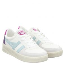  Gola, Grandslam Trident, Kunstleder-Sneaker in offwhite für Damen