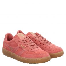  Gola, Hawk Suede 86, Veloursleder-Sneaker in rot für Damen