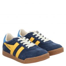  Gola, Elan, Veloursleder-Sneaker in blau für Kinder