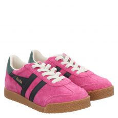  Gola, Elan, Veloursleder-Sneaker in pink für Kinder
