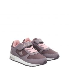  Lico, Elvin Vs, Textil-Sneaker in rosa für Kinder