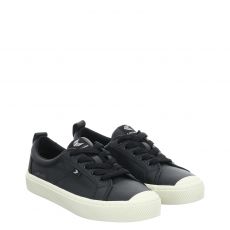  Cariuma, Oca Low, Glattleder-Sneaker in schwarz für Herren