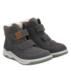  Ricosta, Luan W, Veloursleder-Winterstiefel in grau für Kinder