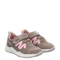  Imac, Timbor, Veloursleder-Halbschuh in beige für Kinder