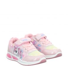  Unicorn, Disney's Rot, Textil-Sneaker in rosa für Kinder
