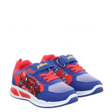  Marvel, Disney's Spiderman, Textil-Sneaker in blau für Kinder