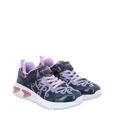  Geox, J Assister G. A - Sh.te Sy.pat, Textil-Sneaker in flieder für Kinder