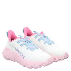  Geox, J Flexyper Fast A - Mesh Tpu, Textil-Sneaker in weiß für Kinder