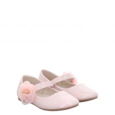  Jela, Lia, Kunstleder-Ballerina in rosa für Kinder