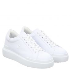  Bogner Schuhe, Hollywood 18 C, Glattleder-Sneaker in weiß für Damen