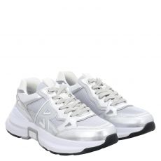  Bogner Schuhe, Ctp25 L, Glattleder-Sneaker in silber für Damen