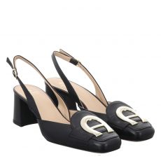  Aigner, Grazia 27d, Glattleder-Pumps in schwarz für Damen