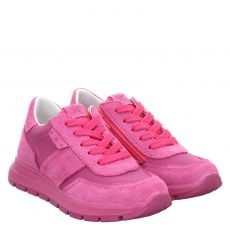  Imac, Crio, Veloursleder-Sneaker in pink für Kinder