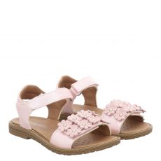  Schuhengel, Amelia, Kunstleder-Sandale in rosa für Kinder