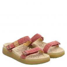  Satorisan Textil-Pantolette in rot für Damen
