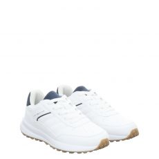  Tommy Hilfiger, Sneaker Bassa, Kunstleder-Sneaker in weiß für Kinder