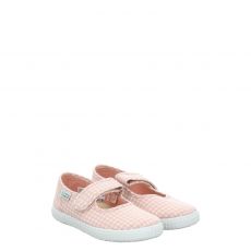  Natural World, Mercedes, Textil-Hausschuh in rosé für Kinder