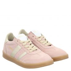 Schuhengel, Rot, Veloursleder-Sneaker in rosa für Kinder