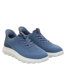  Geox, Spherica Plus, Textil-Slipper in blau für Herren