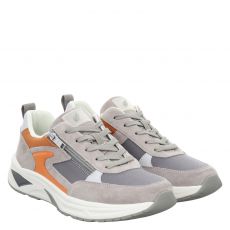  Waldläufer, H-jack, Veloursleder-Sneaker in grau für Herren