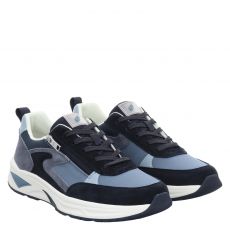  Waldläufer, H-jack, Veloursleder-Sneaker in blau für Herren