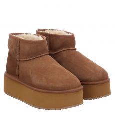  Emu, Stinger Micro Flatform, Stiefeletten & Boots in braun für Damen