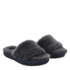  Emu, Mckay, Lammfell-Pantolette in grau für Damen