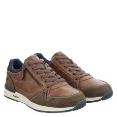  Mustang Kunstleder-Sneaker in braun für Herren