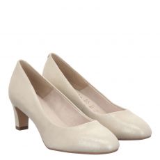  Tamaris, Women Court Sho, Veloursleder-Pumps in beige für Damen