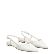  Tamaris, Women Sling, Textil-Pumps in silber für Damen