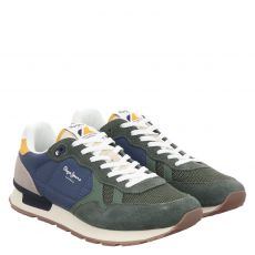  Pepe Jeans, Brit Camp, Textil-Sneaker in mehrfarbig für Herren
