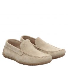  Marc O Polo Veloursleder-Slipper in beige für Herren