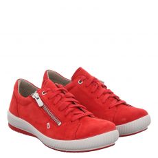  Legero, Tanaro 5.0, Veloursleder-Sneaker in rot für Damen