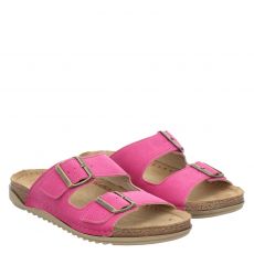  Fischer, Sarah, Textil-Hausschuh in pink für Damen