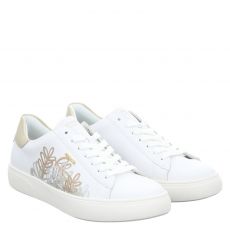  Remonte, Fs Halbschuh, Glattleder-Sneaker in offwhite für Damen